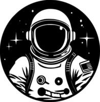 astronauta - alto calidad vector logo - vector ilustración ideal para camiseta gráfico