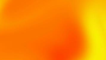 Abstract gradient orange color fluid animation background video