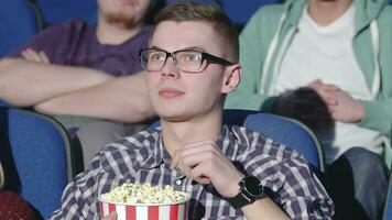 Man showing a thumbs-up to the cinema video