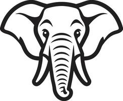 Elephant Vector Logo Icon for a Dedicated Company Elephant Vector Logo Icon for a Committed Brand