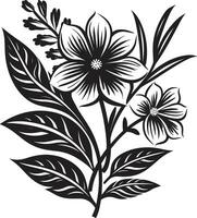 Black Vector Floral Icon A Versatile Icon That Can Be Used in Any Design Decorative Floral Design Icon A Black Vector Icon That Will Make Your Designs Sparkle