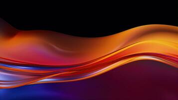 Multicolor abstract neon background. Created with Generative AI photo