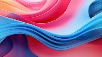 Multicolor abstract neon background. Created with Generative AI photo