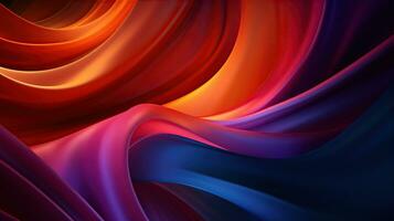 Multicolor abstract neon background. Created with Generative AI photo