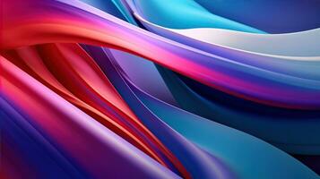 Multicolor abstract neon background. Created with Generative AI photo
