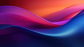 Multicolor abstract neon background. Created with Generative AI photo