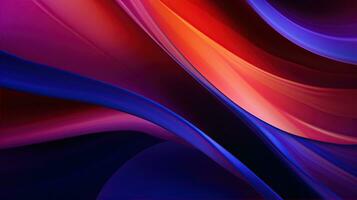 Multicolor abstract neon background. Created with Generative AI photo