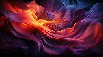Multicolor abstract neon background. Created with Generative AI photo