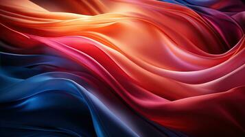 Multicolor abstract neon background. Created with Generative AI photo