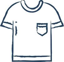 Tshirt hand drawn vector illustration