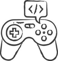 Game Development hand drawn vector illustration