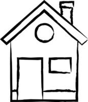 House hand drawn vector illustration