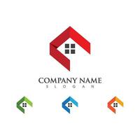 Property and Construction Logo design vector