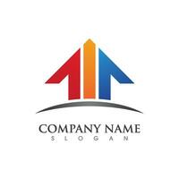 Property and Construction Logo design vector