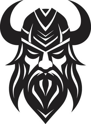 Nordic Navigator A Seafaring Viking Mascot Thors Triumph A Viking Symbol of Thunder