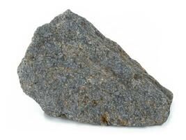 granito roca, aislado en blanco antecedentes foto