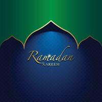 Ramadan Kareem poster design. vector illustration for islam fasting festival event