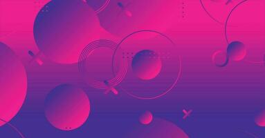 Abstract colorful geometric background. Red and purple elements with gradient vector