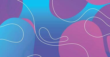 Abstract liquid wave background with colorful background vector