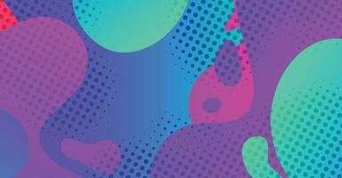 Abstract liquid wave background with colorful background vector