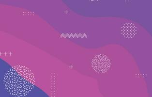 abstract gradient dynamic fluid shapes background design template vector