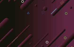 Abstract dark minimal geometric background design vector