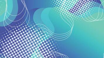 Abstract liquid wave background with blue color background vector