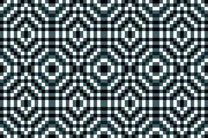 Pixel perfect seamless fabric pattern vector