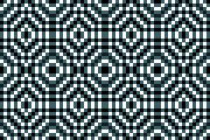 Pixel perfect seamless fabric pattern vector