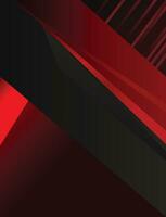 Abstract red and black are light pattern with the gradient vector