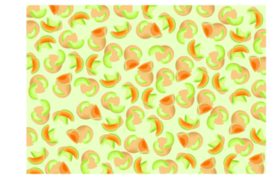 skiva av melon frukt mönster bakgrund png