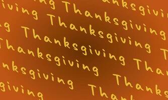 Seamless pattern thanksgiving text background. Happy thanksgiving day template greeting, cover, surface vector