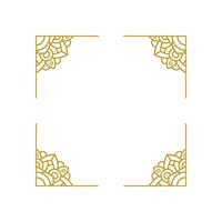 Mandala Wedding Frame Element Vector Designs