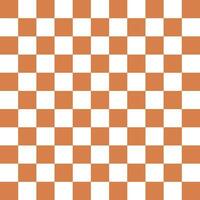 Checkered seamless brown and white pattern background use for background design, print, social networks, packaging, textile, web, cover, banner and etc. vector