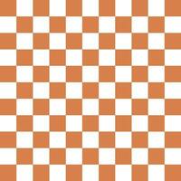 Checkered seamless brown and white pattern background use for background design, print, social networks, packaging, textile, web, cover, banner and etc. vector