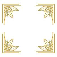 Mandala Flower Stock Element Collection Set vector