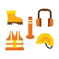 Safety Element Vector Flat Design