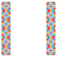 Mosaic Frame Element Vector Design