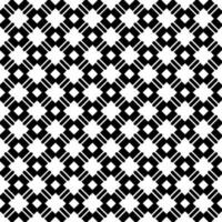 Black and white seamless abstract pattern. Background and backdrop. Grayscale ornamental design. vector