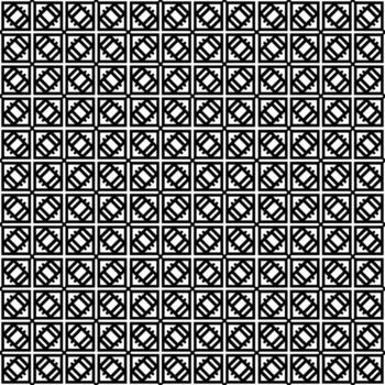 patrón abstracto sin costuras en blanco y negro. fondo y telón de fondo. diseño ornamental en escala de grises. vector