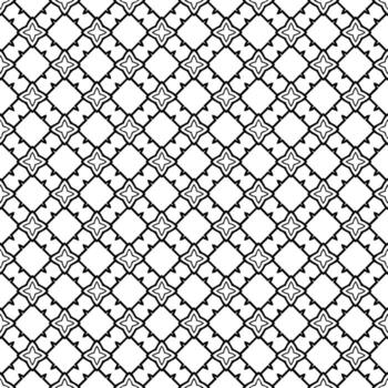 patrón abstracto sin costuras en blanco y negro. fondo y telón de fondo. diseño ornamental en escala de grises. vector