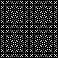 Black and white seamless abstract pattern. Background and backdrop. Grayscale ornamental design. vector