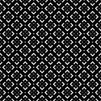 Black and white seamless abstract pattern. Background and backdrop. Grayscale ornamental design. vector