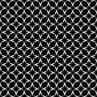 Black and white seamless abstract pattern. Background and backdrop. Grayscale ornamental design. vector