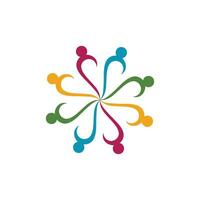 Community, network and social icon vector
