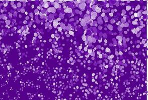 Light Purple vector pattern with liquid shapes.