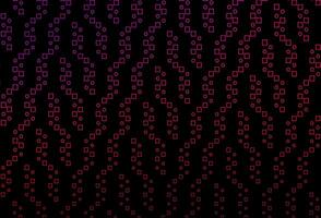 Dark Purple, Pink vector backdrop with lines, rectangles.