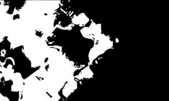 a black and white image of a map with a white outline vector