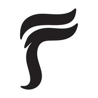 F Letter vector icon