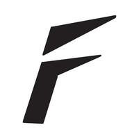 icono de vector de letra f